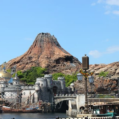 東京ディズニーシーのプロメテウス火山