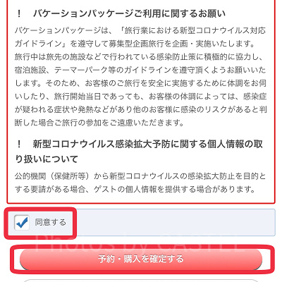 購入手順⑧入力情報を確認