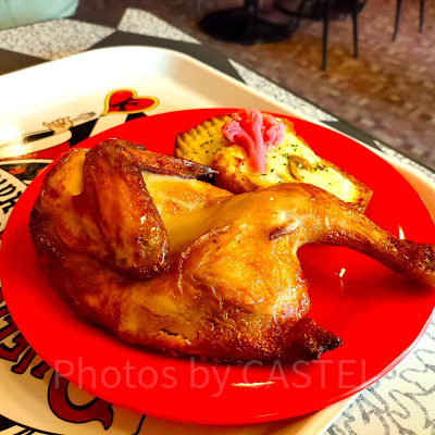 クイーン・オブ・ハートのバンケットホール：ローストチキン