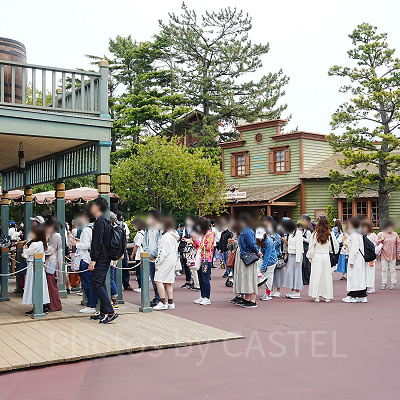 ペコスビル・カフェの待ち列（2023年4月14日(金)）