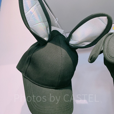 うさみみキャップ（ブラック）