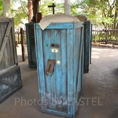 レイジングスピリッツのファストパス発券機