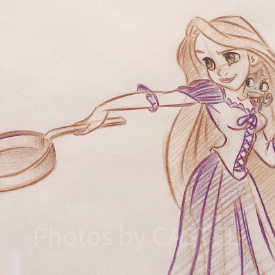 ラプンツェル直筆イラスト