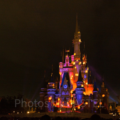 ラプンツェルシーン（中央鑑賞エリアより撮影）