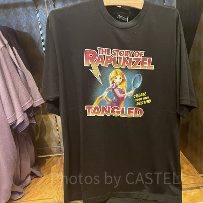 ラプンツェルTシャツ（ホワイト）| キャステル | CASTEL ディズニー情報