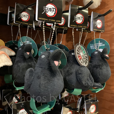 鎹鴉のマスコットキーチェーン（USJ鬼滅の刃グッズ2024）