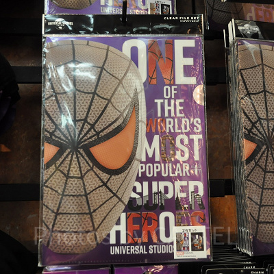 リアルグッズ（REAL GOODS）シリーズ／スパイダーマンクリアファイル