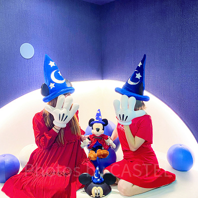 ディズニープリクラのおすすめ撮り方③：バウンドコーデ