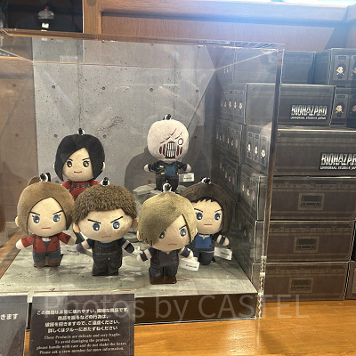 バイオハザードコレクタブルぬいぐるみキーチェーン