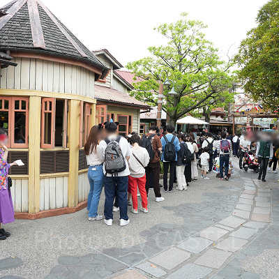 レストランの混雑状況