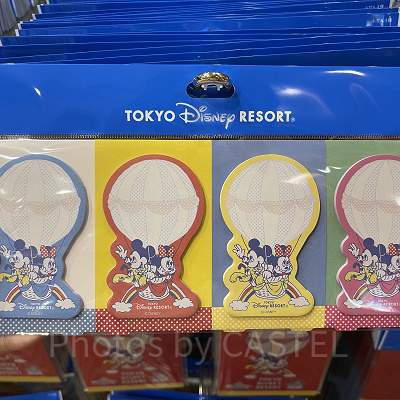 レトロ気球グッズ」ふせんセット| キャステル | CASTEL