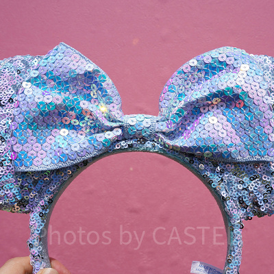 ミニースパンコールカチューシャのリボン部分