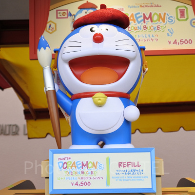絵かきドラえもんのポップコーンバケツ(USJ×ドラえもんグッズ2025)