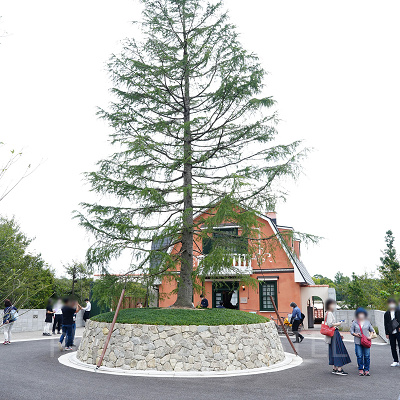 ロータリー広場（ジブリパーク）