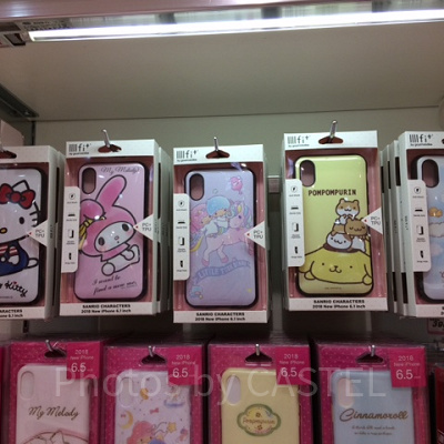 サンリオキャラクターズ iPhoneXR対応IIIIfitケース