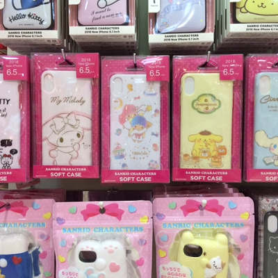 サンリオキャラクターズ iPhoneXS MAX対応ソフトケース