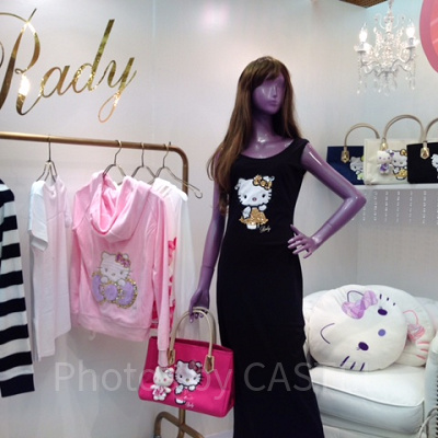 サンリオエキスポ展示　ブランドコラボ