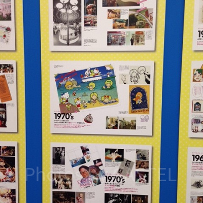 サンリオエキスポ展示　ヒストリー