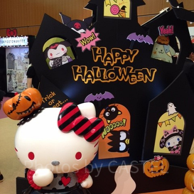 サンリオエキスポ　ハロウィーンフォトスポット