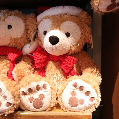 サンタダッフィーぬいぐるみ（M）