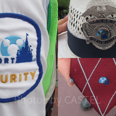 セキュリティーオフィサーコスチュームのポイント