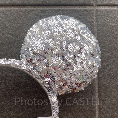 スパンコールカチューシャ