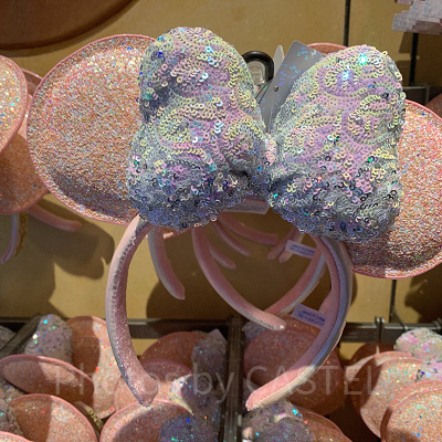 スパンコールカチューシャ(ピンク)