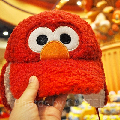 セサミストリート ボアキャップ（エルモ）
