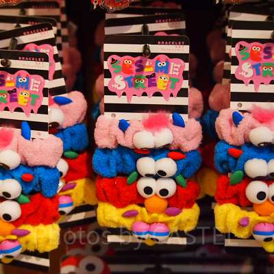 セサミストリートブレスレットセット（4個）