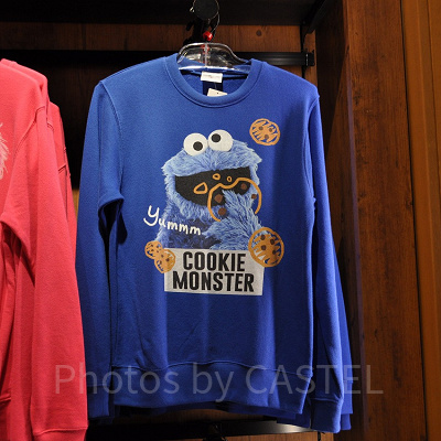 セサミストリート「クッキーモンスター」トレーナー