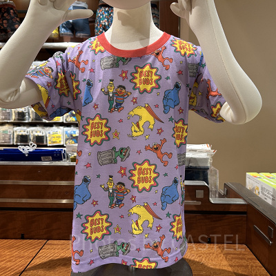 セサミストリートのキッズTシャツ