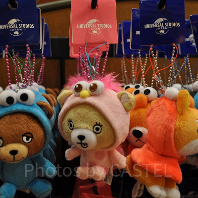 セサミストリート着ぐるみストラップ