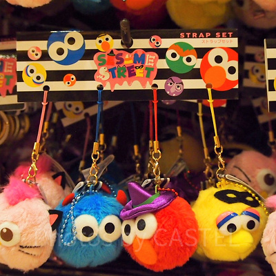 セサミストリートストラップセット