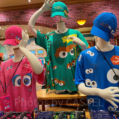 セサミストリートTシャツ