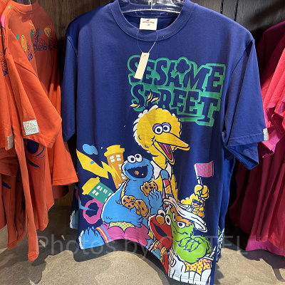 セサミストリートTシャツ