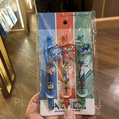 ボールペン3本セット（USJワンピースグッズ）