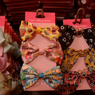 ミッキーモチーフのヘアゴム3個セット