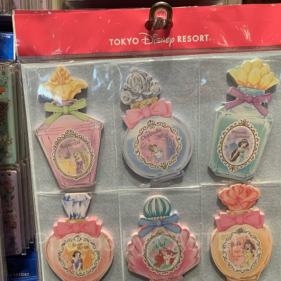 メモ6個セット（ディズニープリンセス）