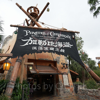 上海ディズニー：アーリーアワーの対象施設