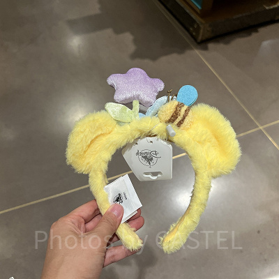 上海ディズニーカチューシャ：みつばちカチューシャ（フラワーデザイン）