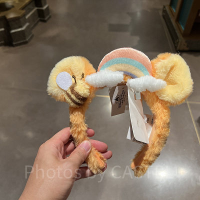 上海ディズニーカチューシャ：みつばちカチューシャ（レインボーデザイン）