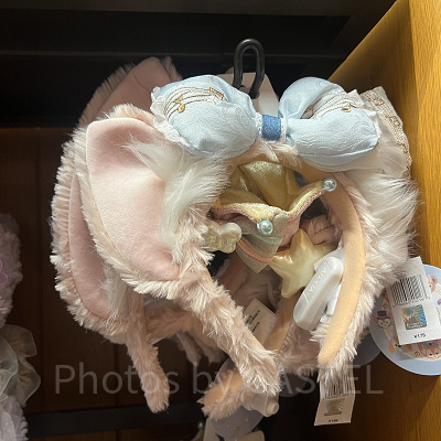 上海ディズニーカチューシャ：楽譜柄リーナベルカチューシャ