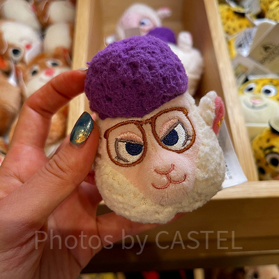 上海ディズニーカチューシャ：カチューシャにつけられるプラッシーパーツ