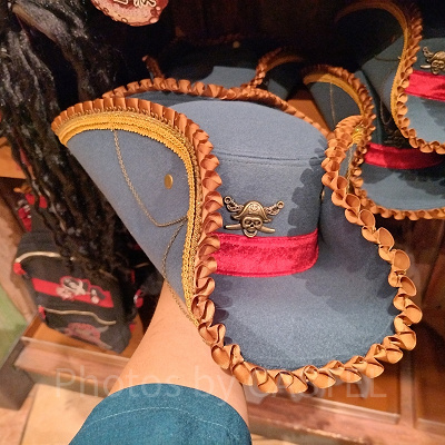 上海ディズニーカリブの海賊グッズ：海賊の三角帽