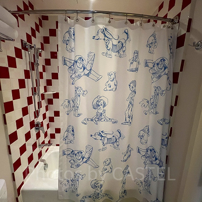 上海ディズニートイストーリーホテル:バスルーム