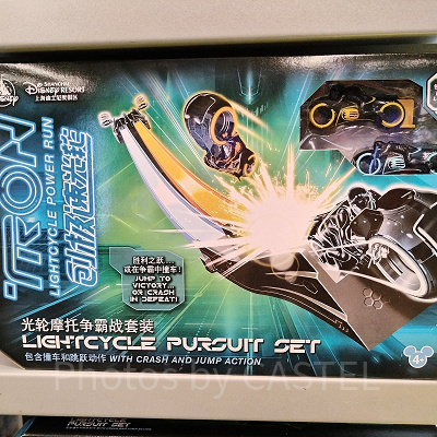 上海ディズニートロングッズ:ライトサイクル・パースート・セット