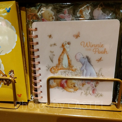 上海ディズニーくまのプーさんグッズ：プーと仲間たちのリングノート