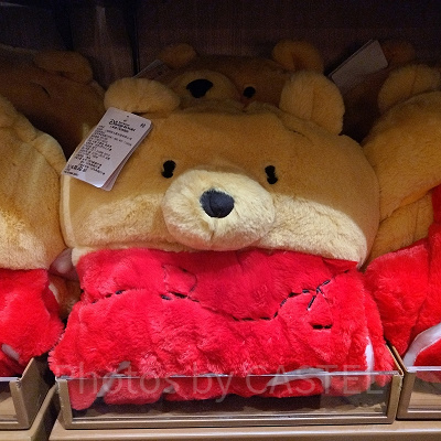 上海ディズニーくまのプーさんグッズ：プーさんのブランケット