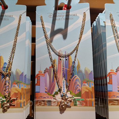 上海ディズニーズートピアグッズ：ガゼルのネックレス