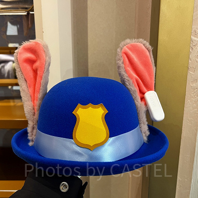 上海ディズニーズートピアグッズ：ジュディの警官ハット
